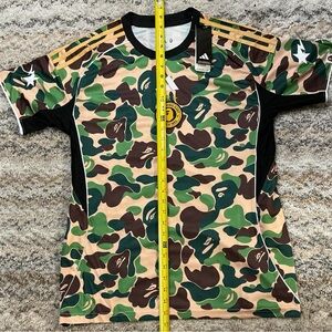 Barhing Ape x Adidas Special Edition Camo Jersey